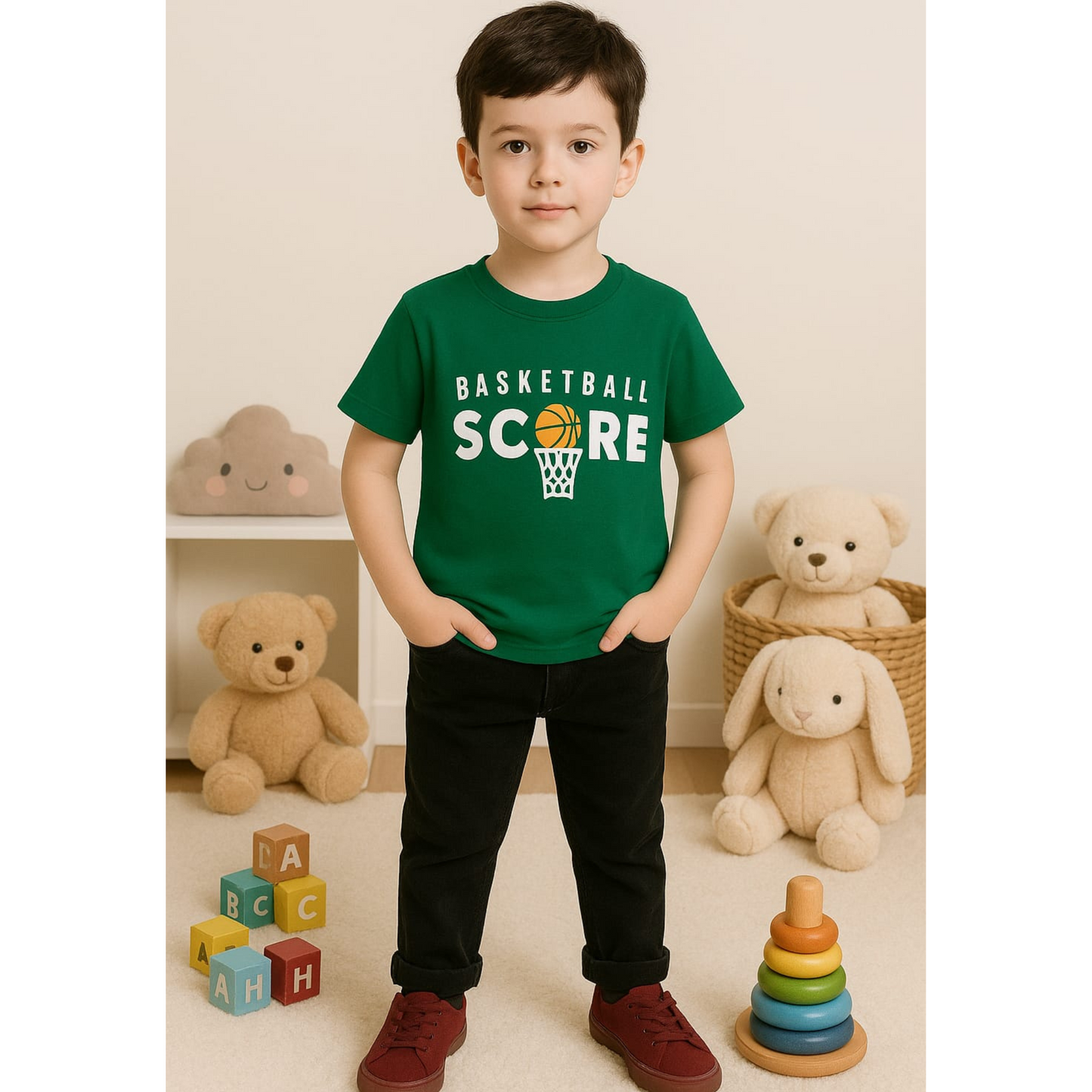 Boys Cotton Jersey T-Shirt